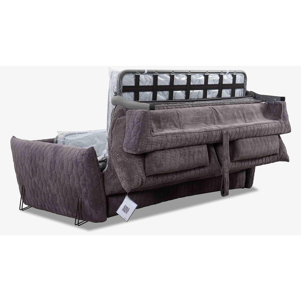 Schlafsofa Smooth in Stoff Castello anthrazit - Schlafsofa Stoff