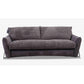 Schlafsofa Smooth in Stoff Castello anthrazit - Schlafsofa Stoff