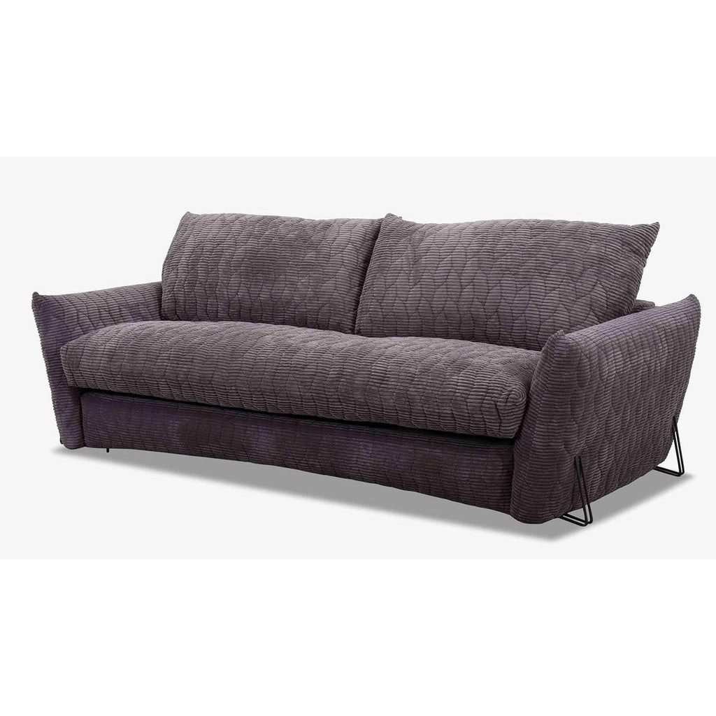 Schlafsofa Smooth in Stoff Castello anthrazit - Schlafsofa Stoff