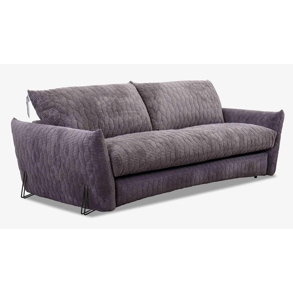 Schlafsofa Smooth in Stoff Castello anthrazit - Schlafsofa Stoff
