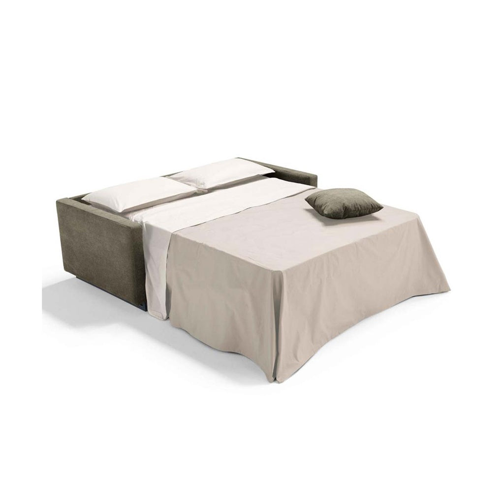 Schlafsofa Tokyo in Stoff Ornellaia braun - Schlafsofa Stoff