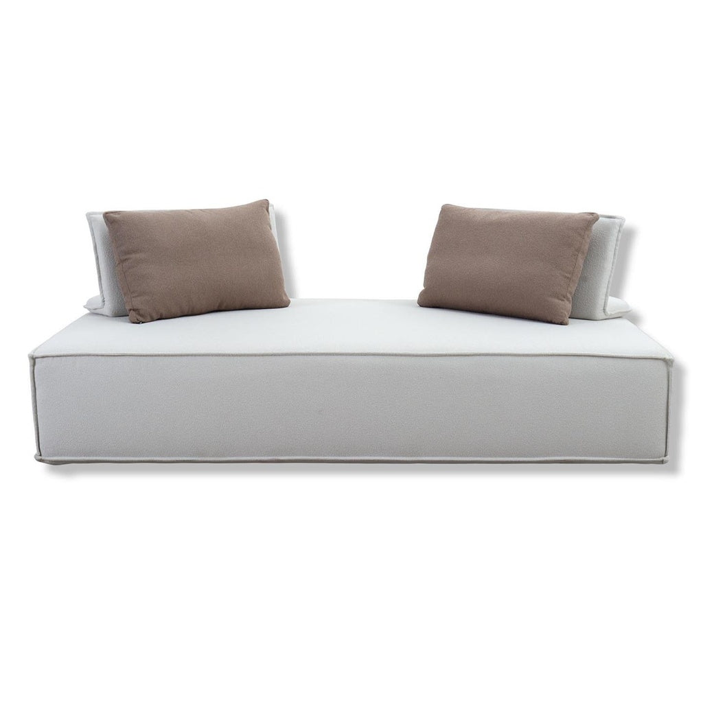 Schlafsofa TOMMY in Stoff Venice cream - Sofa Stoff