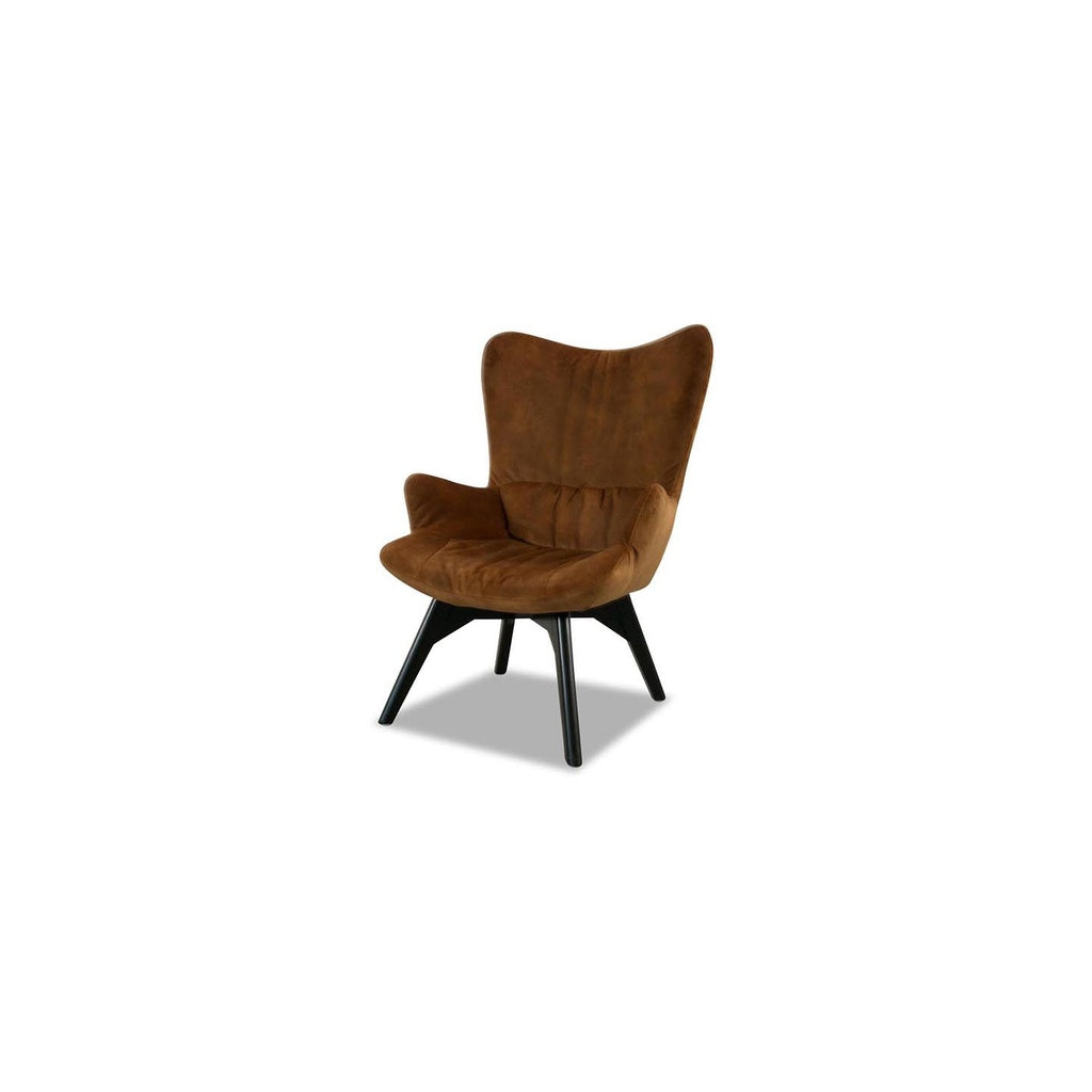Sessel 14526 MEY in Stoff S41 cognac - Sessel Stoff