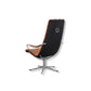 Sessel Bravo in Leder Jesolo cognac - Relaxsessel Leder