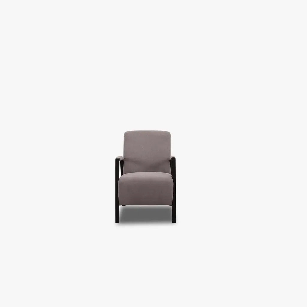 Sessel GONZALO in Stoff grau - Sessel Stoff