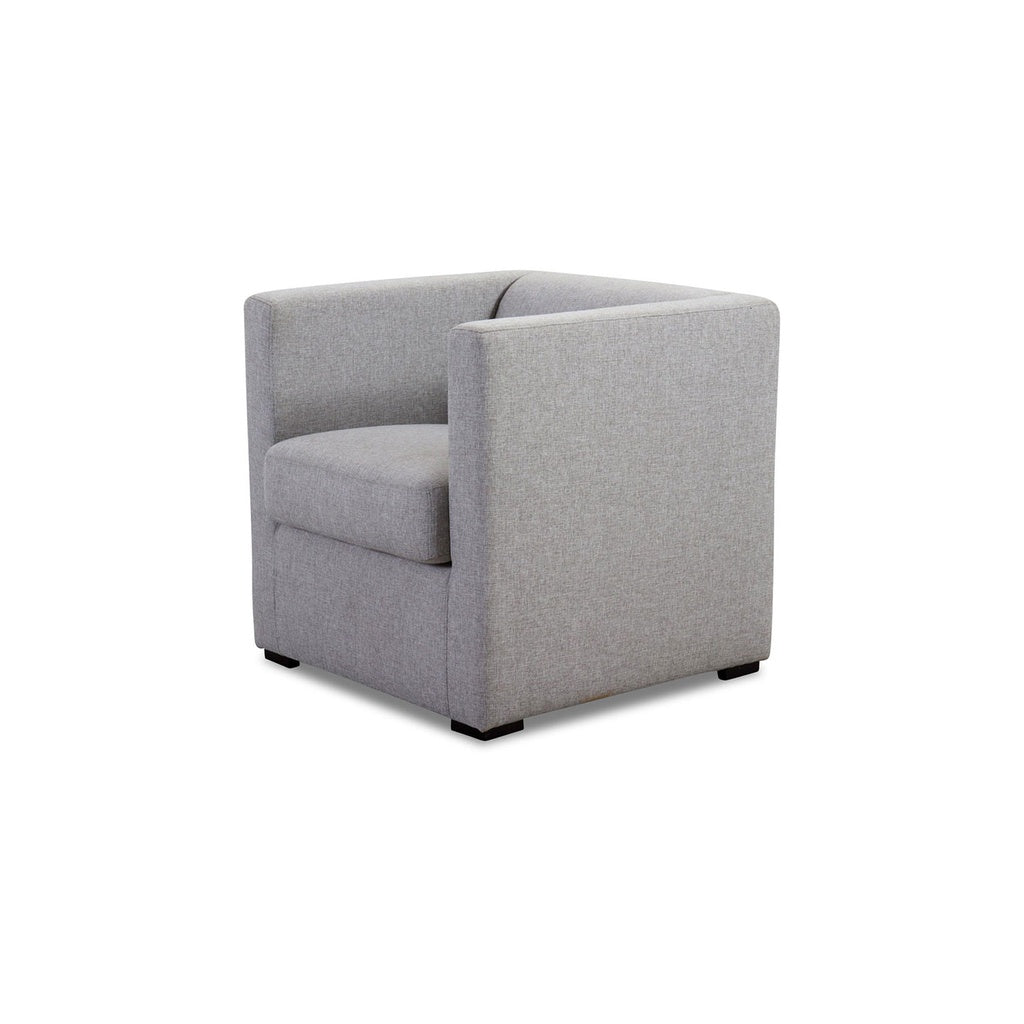 Sessel Lido in Stoff grau - Sessel Stoff