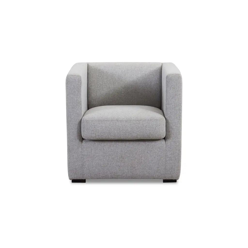 Sessel Lido in Stoff grau - Sessel Stoff
