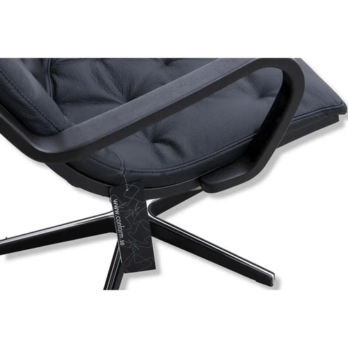 Bild 1 in Galerieansicht laden. Sessel Life in Leder Naturelle schwarz - Relaxsessel Leder