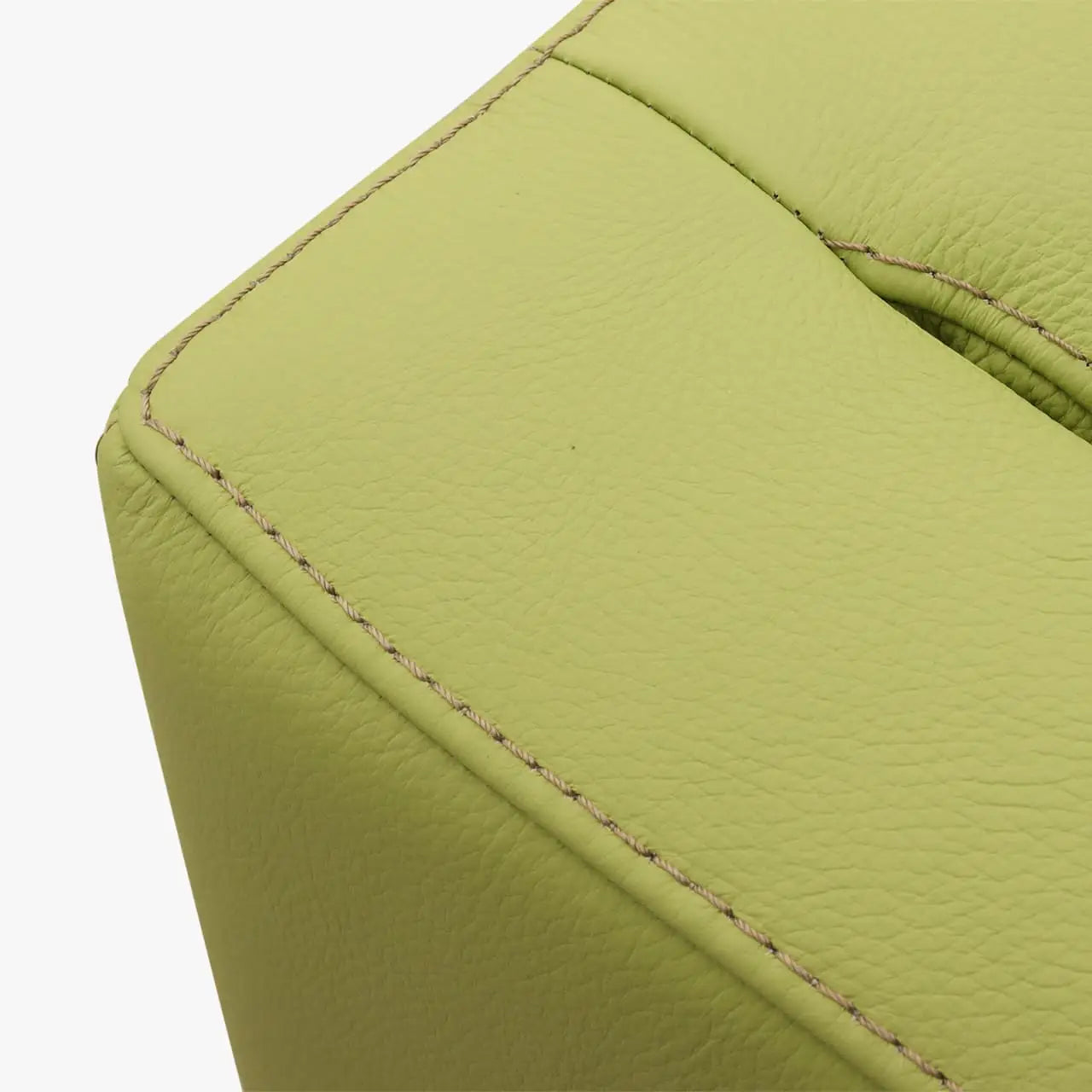 Sessel LINO in Leder Toledo lime - Sessel Leder