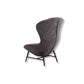 Sessel QUEEN in Stoff Taranto grau - Sessel Stoff