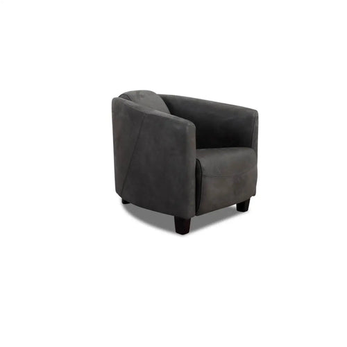 Bild 1 in Galerieansicht laden. Sessel ROCKET in Leder Kenia - anthracite - Sessel Leder