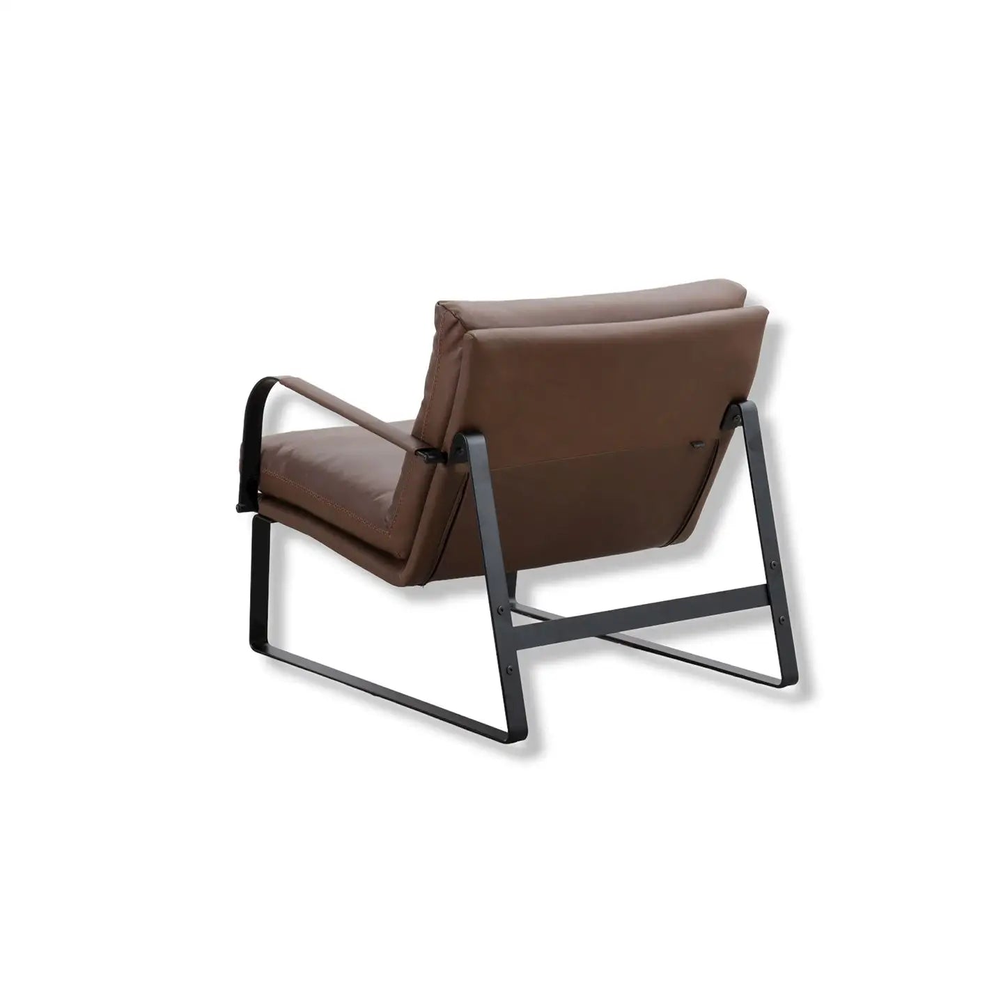 Sessel SHABBY in Leder Western chestnut - Sessel Leder