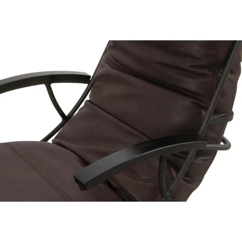 Bild 1 in Galerieansicht laden. Sessel TIBERIUS in Leder Vergilius dark chocolate - Sessel Leder