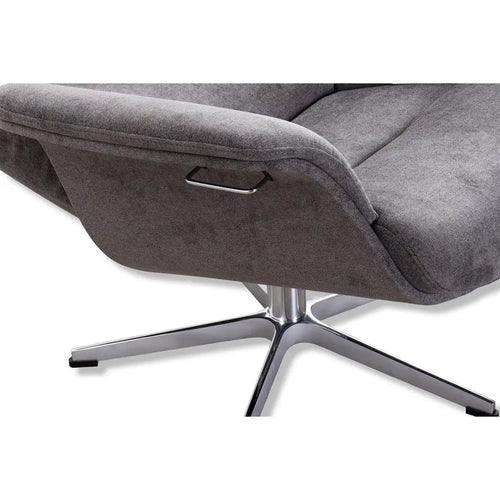 Bild 1 in Galerieansicht laden. Sessel Time Out in Stoff Velvety mole - Relaxsessel Stoff