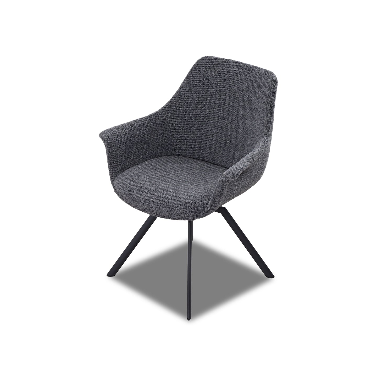 Stuhl NIKA mit Armlehnen 2er Set in Stoff Manhattan - Sitzdesign