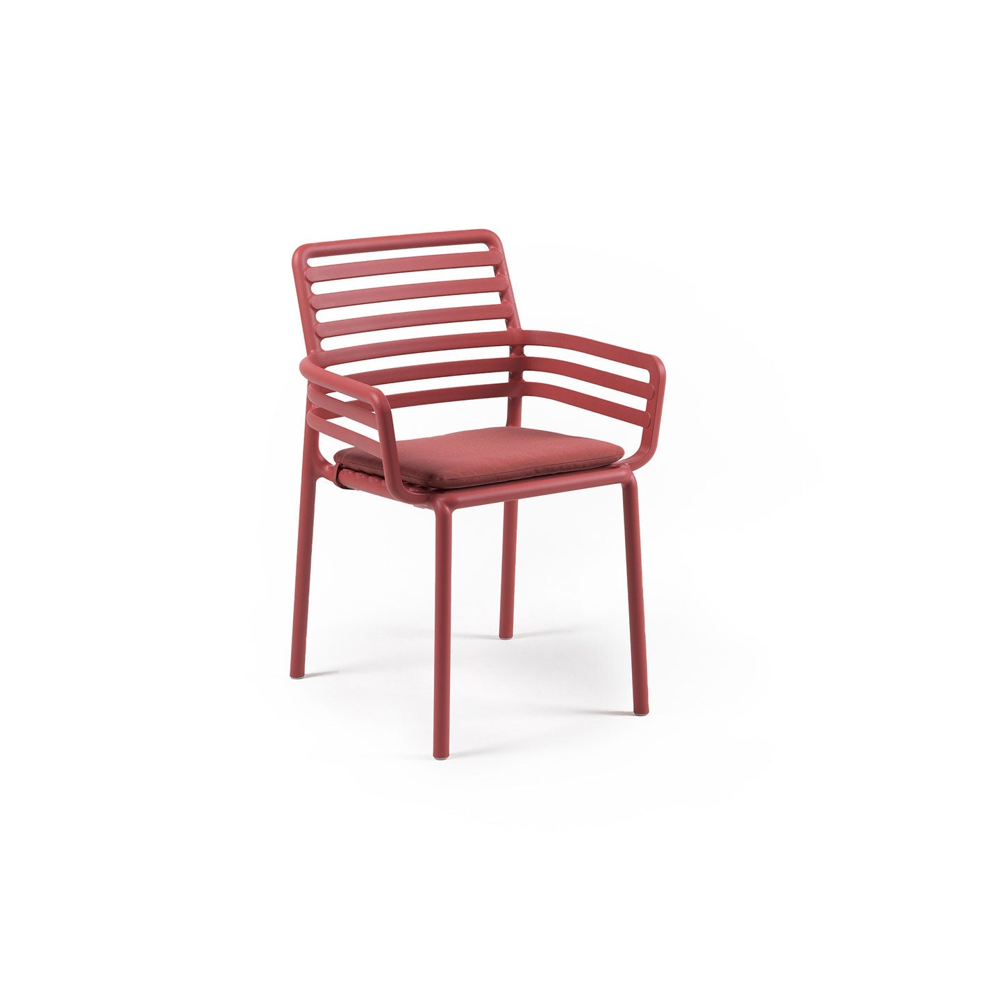 Sitzkissen für Armlehnenstuhl DOGA - mattone - Sitzkissen