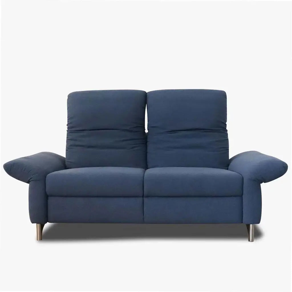 Sofa 15293 Emotions in Stoff R66 blau - Sofa Stoff