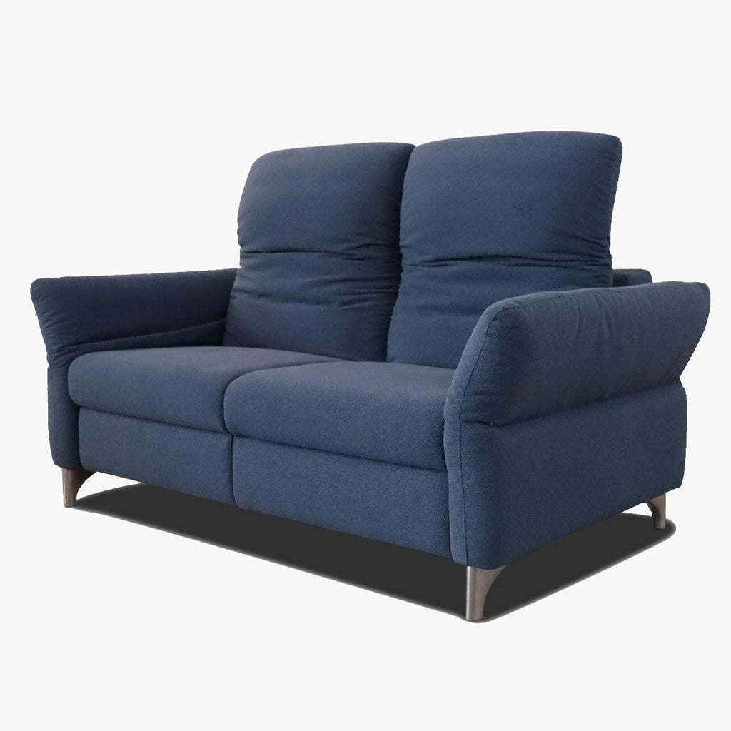 Sofa 15293 Emotions in Stoff R66 blau - Sofa Stoff