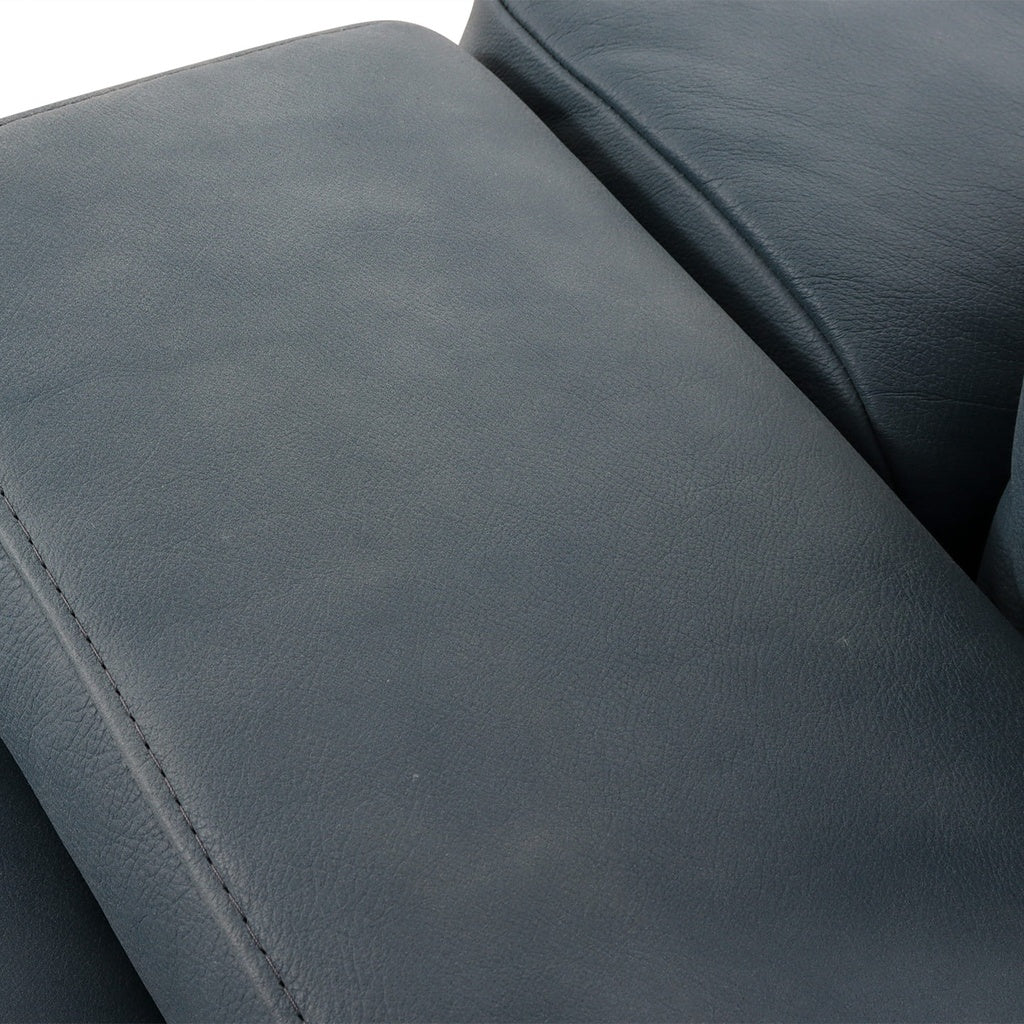 Sofa 23668 PIERRE in Leder Z78 navy - Sitzdesign