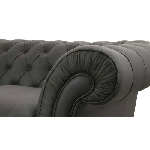 Bild 1 in Galerieansicht laden. Sofa Chester in Leder Rancho moro - Sitzdesign