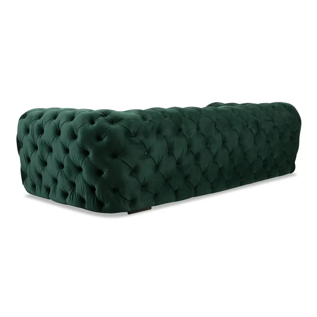 Sofa Chester Pluto in Stoff Amsterdam dunkelgrün - Sitzdesign