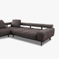 Sofa HP18072 Shine in Anilin Leder Aurelia graphit - Ecksofa Leder