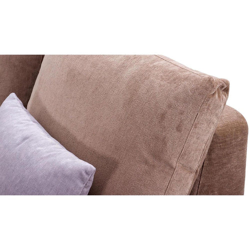 Bild 1 in Galerieansicht laden. Sofa Loft in Stoff Kombi 51 Farbe braun - Ecksofa Stoff