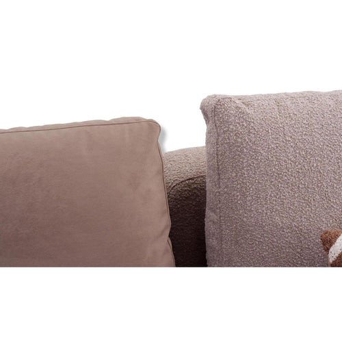 Bild 1 in Galerieansicht laden. Sofa Loft in Stoff Kombi 51 Farbe braun - Ecksofa Stoff