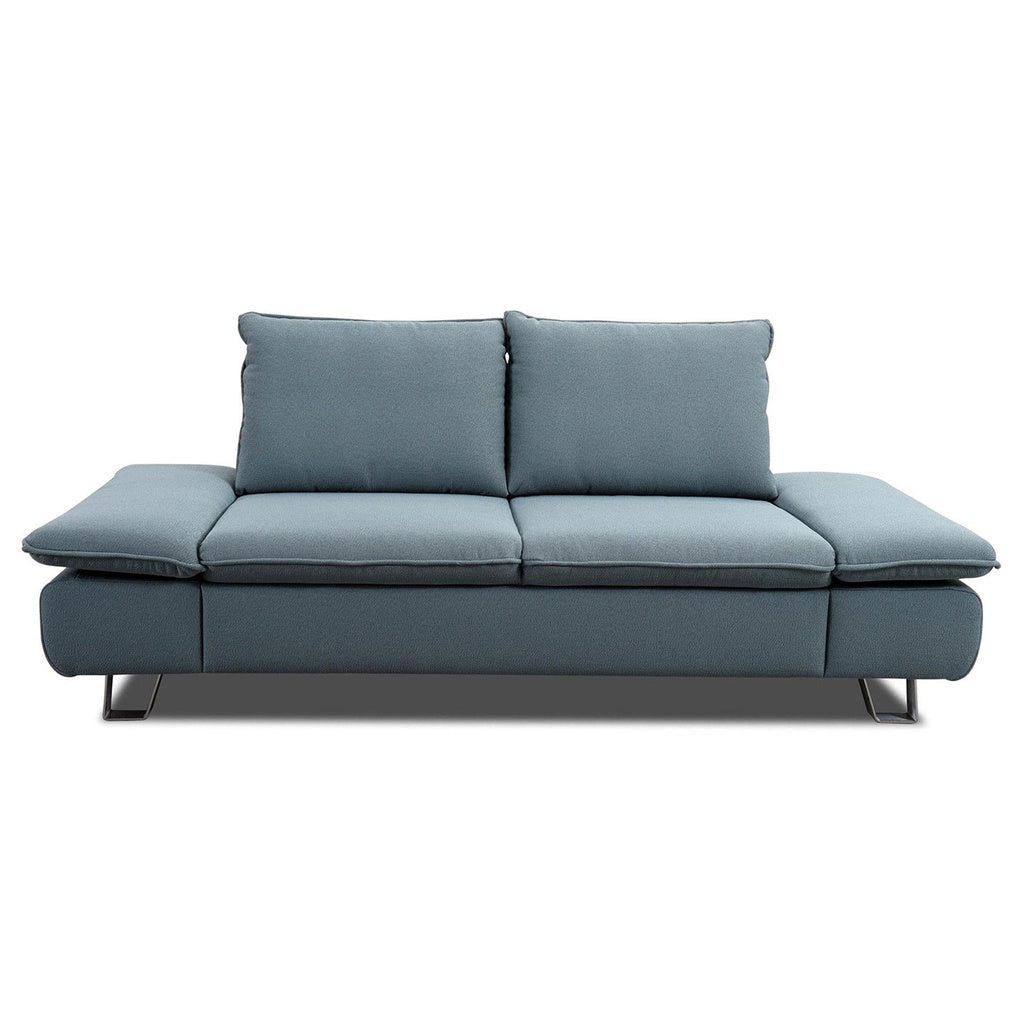 Sofa LOVE 7137 AD in Stoff 910 hellblau - Sofa Stoff
