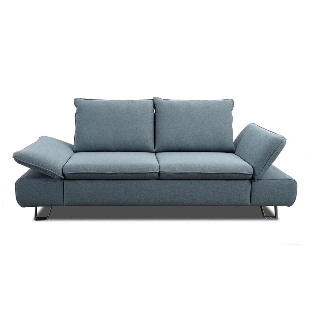 Sofa LOVE 7137 AD in Stoff 910 hellblau - Sofa Stoff