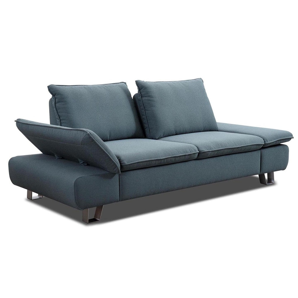 Sofa LOVE 7137 AD in Stoff 910 hellblau - Sofa Stoff