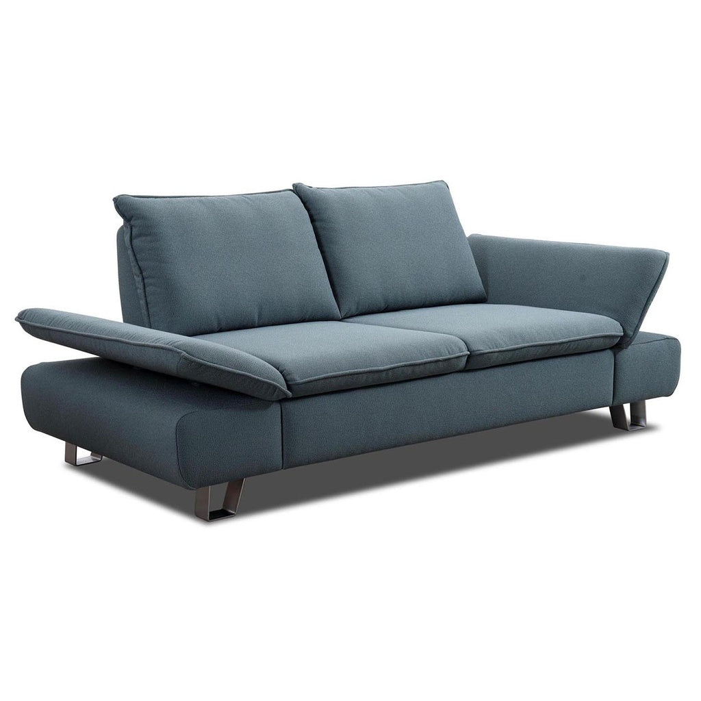 Sofa LOVE 7137 AD in Stoff 910 hellblau - Sofa Stoff