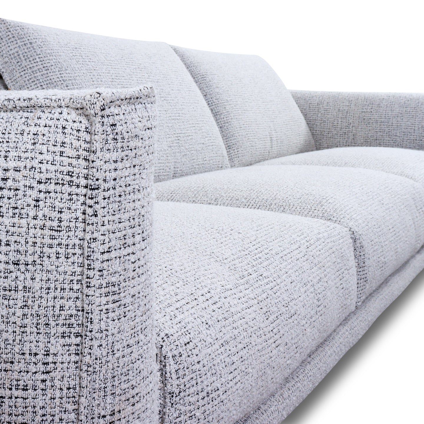 Sofa REVIVE in Stoff Catra Collection 80 hellgrau - Sofa Stoff