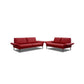 Sofagarnitur 7260 CAMEO in Leder Bronco chianti - Sitzdesign