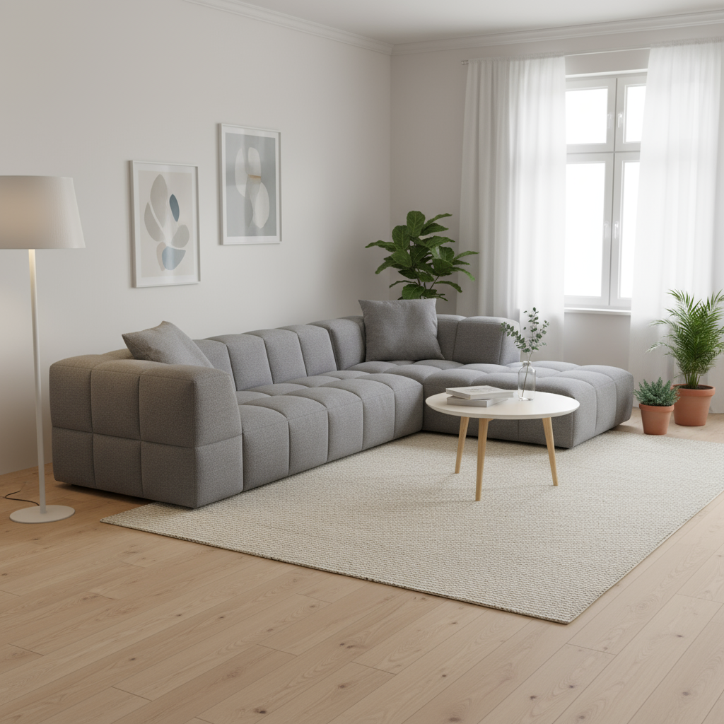 Ecksofa BUBBLE in Stoff Manhattan - Ecksofa Stoff