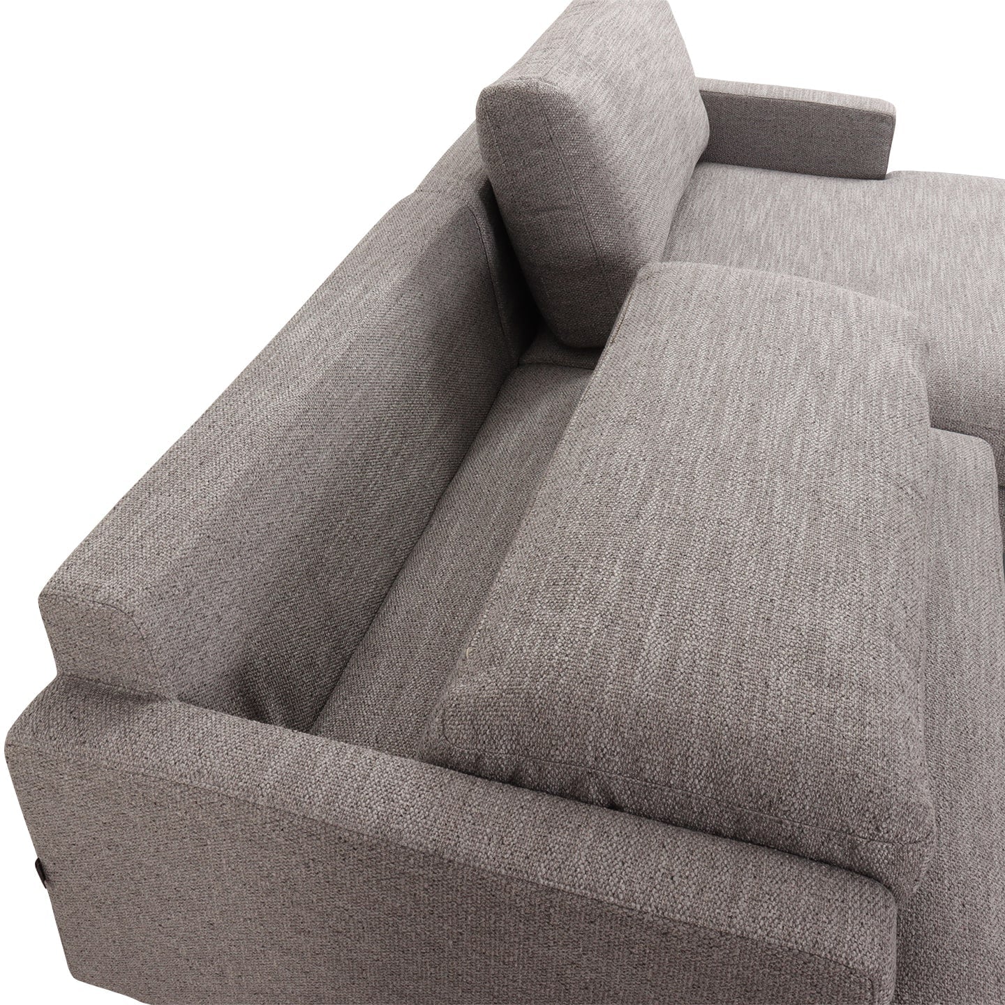 Ecksofa Plateia Stoff Levana platin - Ecksofa Stoff