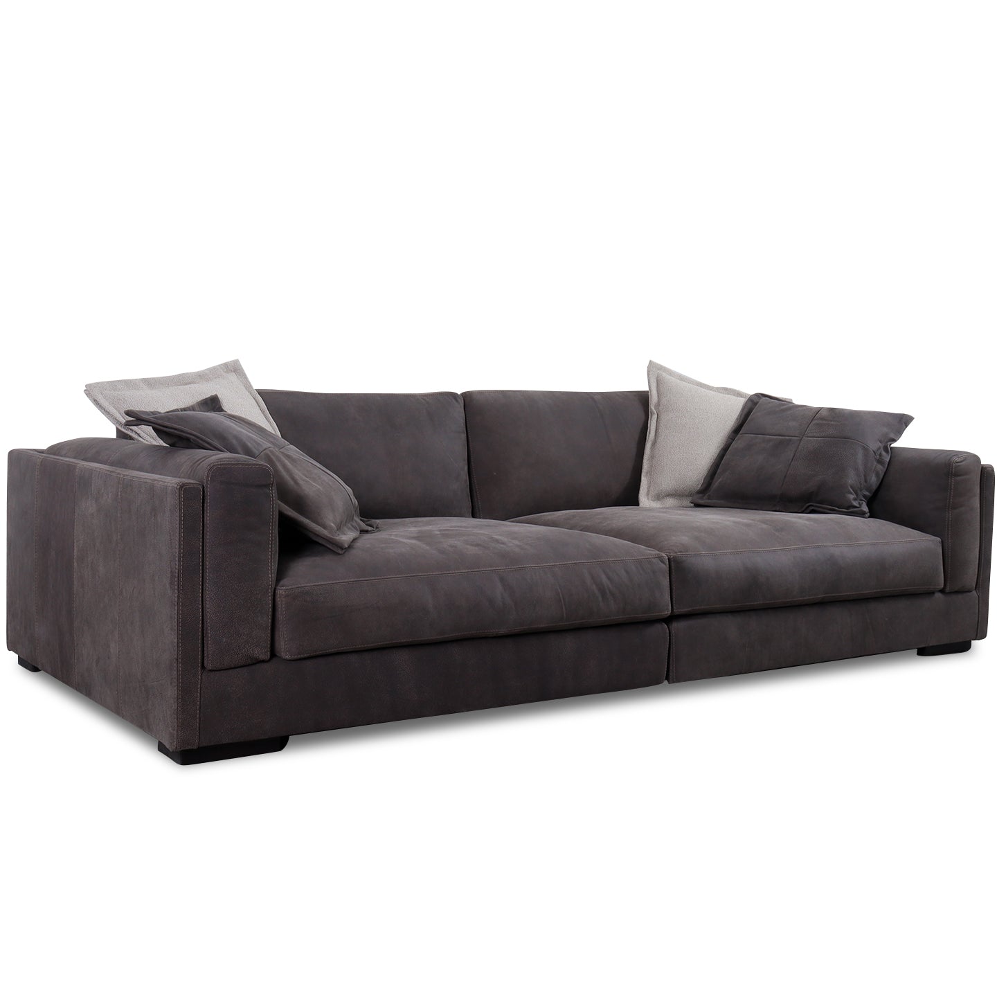 XXL Big Sofa Maxx in Leder Congo moro - Sofa Leder