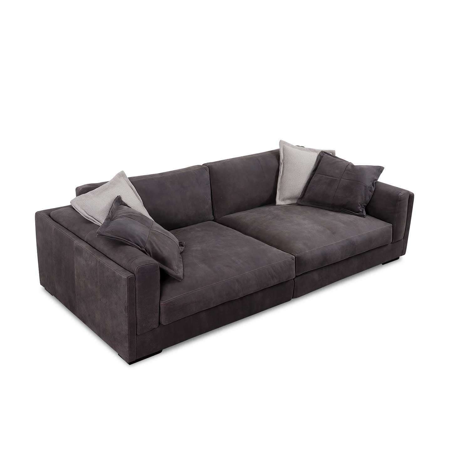 XXL Big Sofa Maxx in Leder Congo moro - Sofa Leder