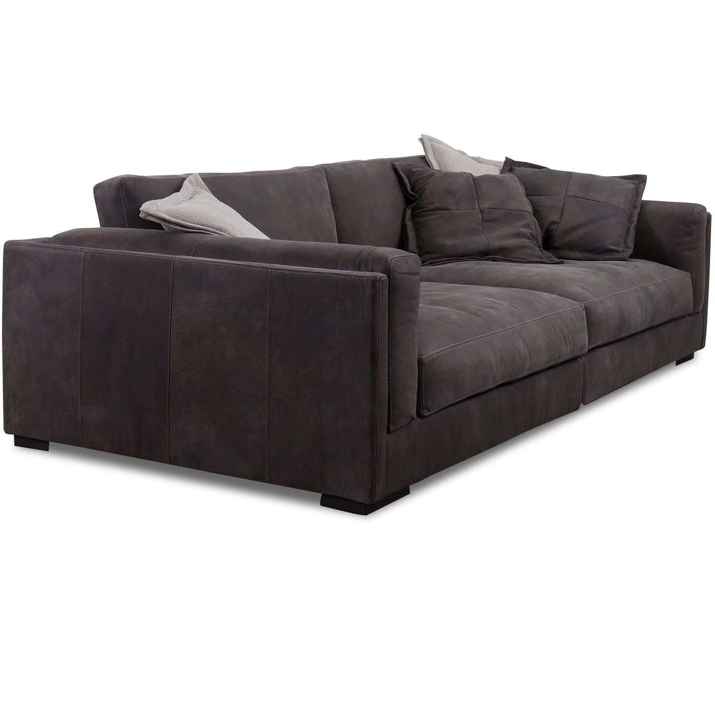 XXL Big Sofa Maxx in Leder Congo moro - Sofa Leder