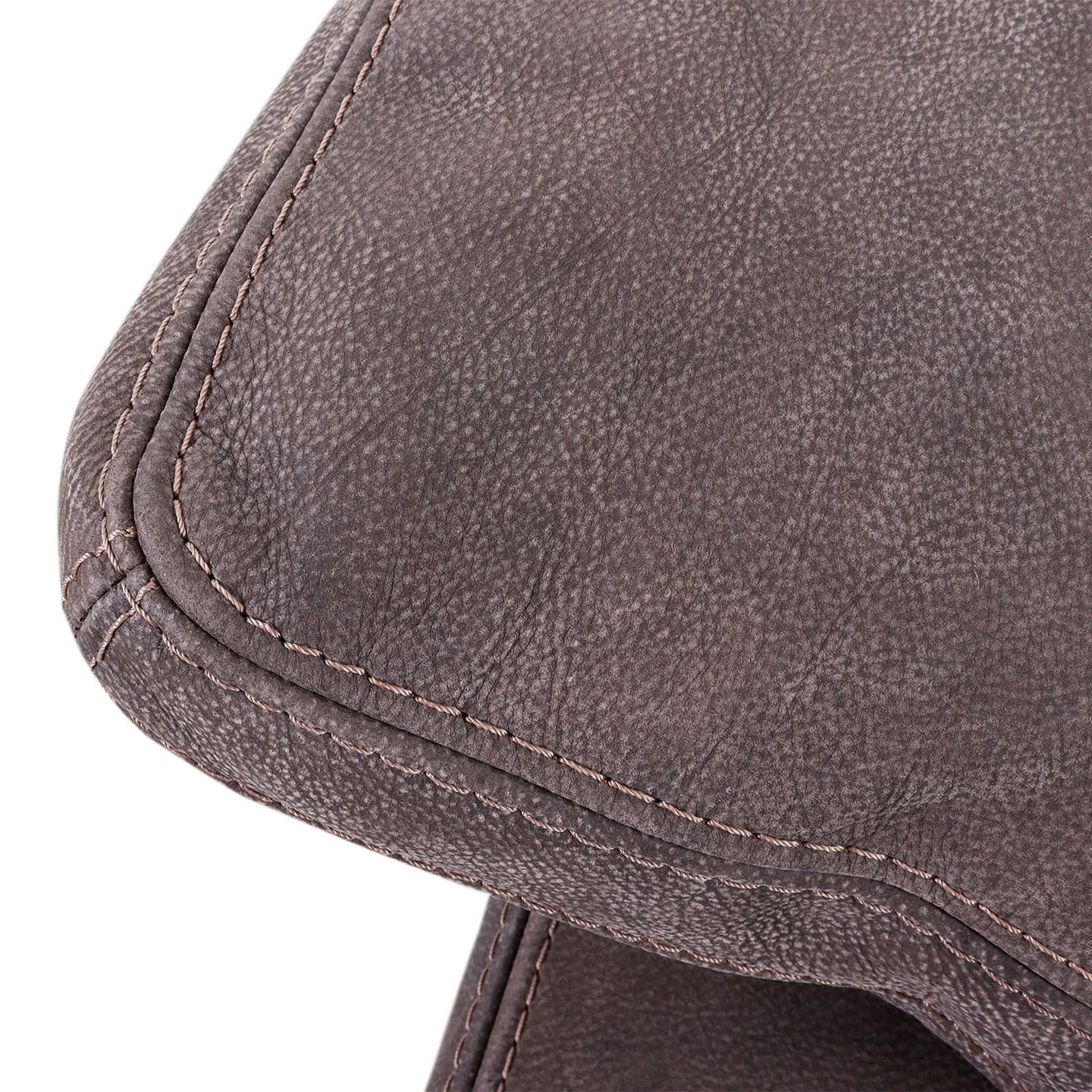 Softform WING Big Sofa in Leder Kenia konfigurierbar - Antracite - Sofa Leder