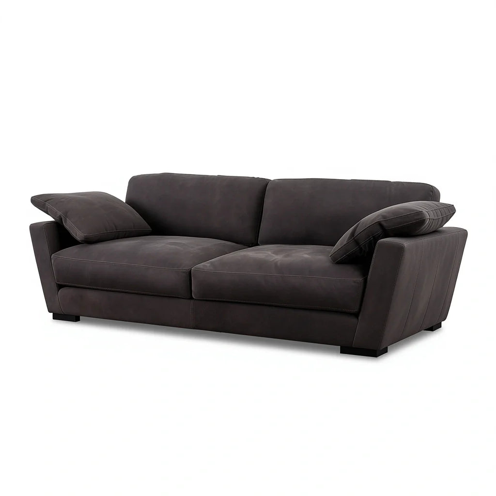 Softform WING Big Sofa in Leder Kenia konfigurierbar - Sofa Leder