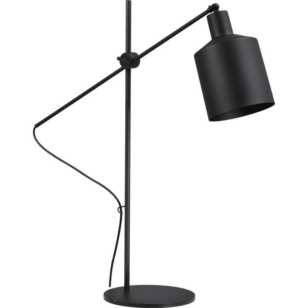 Stehlampe BORIS in Metall schwarz