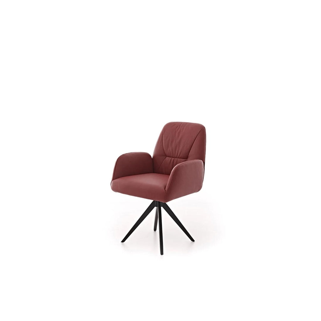 Stuhl 11620 OLE in Leder Z69 - burgundy - Stuhl Leder