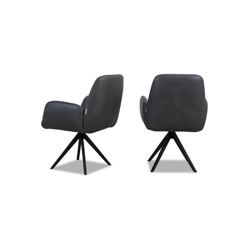 Bild 1 in Galerieansicht laden. Stuhl 11620 OLE in Leder Z75 anthracite - Stuhl Leder
