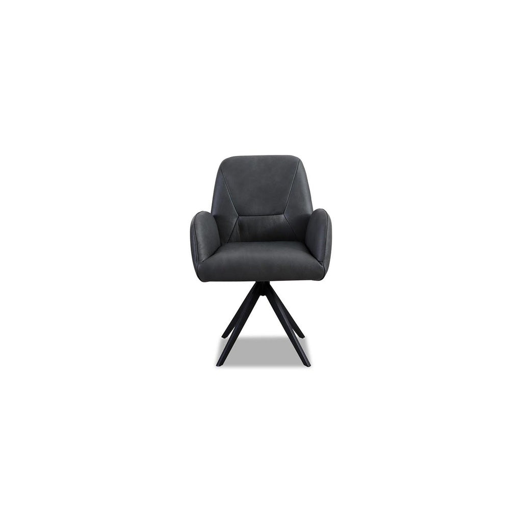 Stuhl 11620 OLE in Leder Z75 anthracite - Stuhl Leder