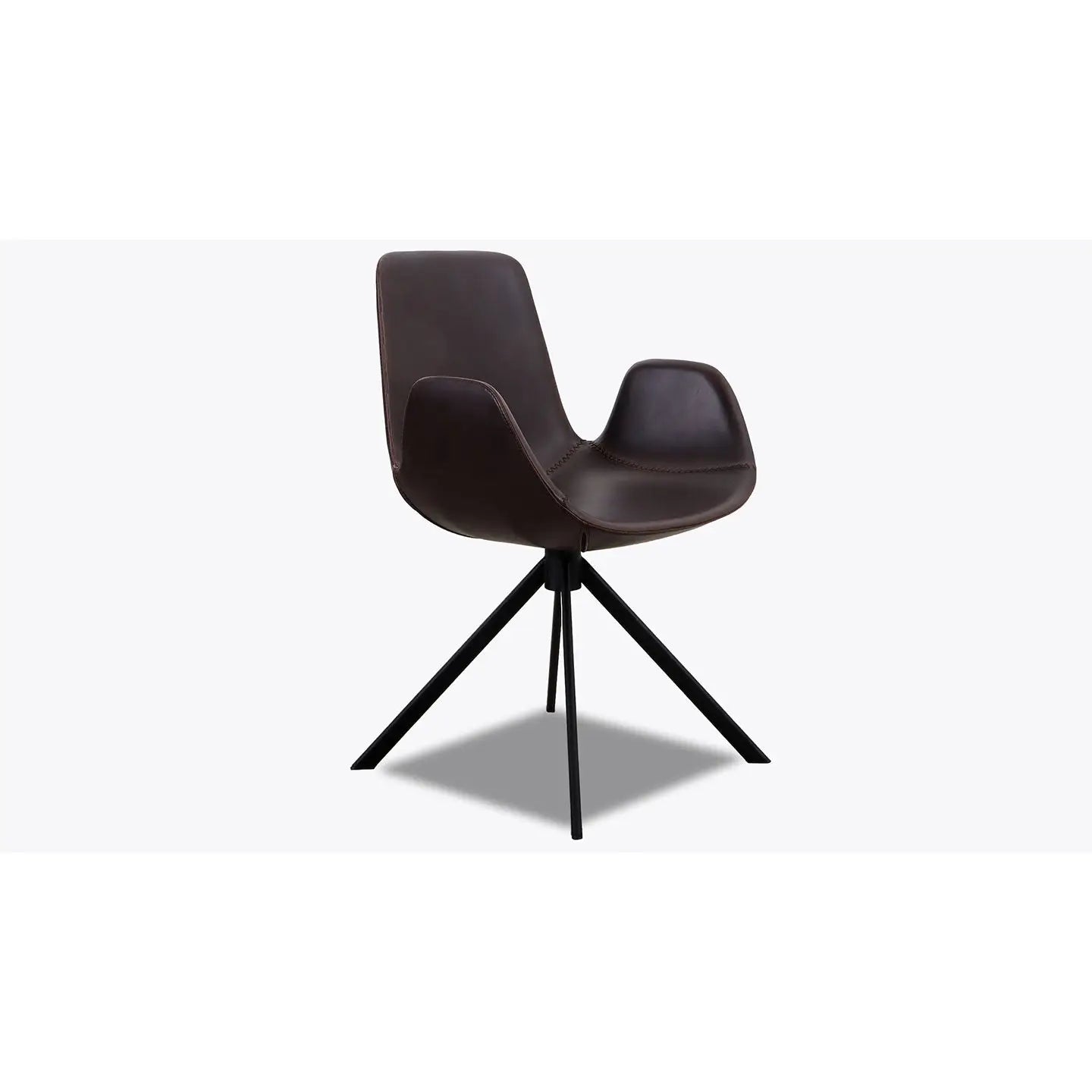 Stuhl 2er Set Jasmin in Lederoptik - Sitzdesign