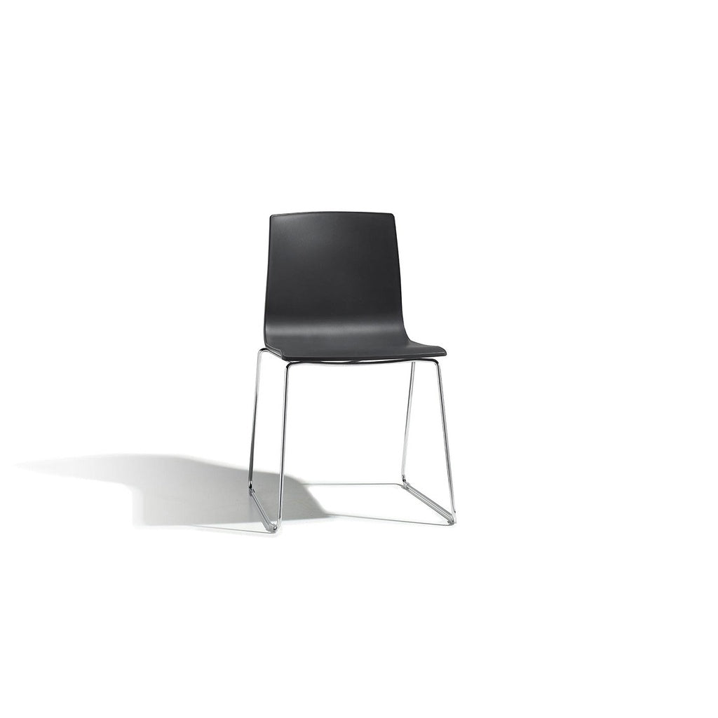 Stuhl Alice Sledge 2677 2er Set - anthracite - Stuhl Kunststoff