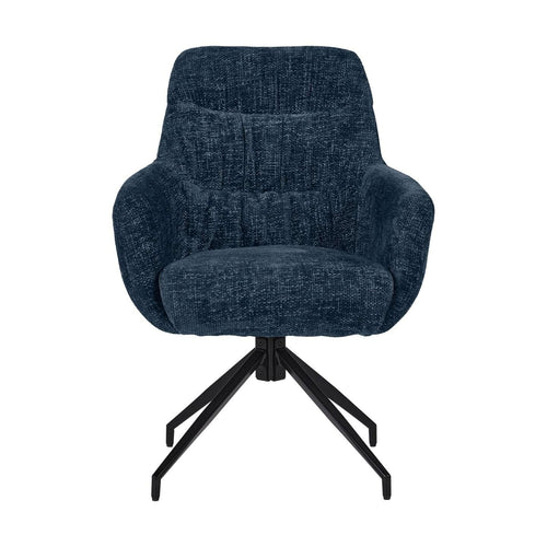 Bild 1 in Galerieansicht laden. Stuhl DEXTER 2er-Set in Stoff Haga - H86 dark blue - Stuhl Stoff