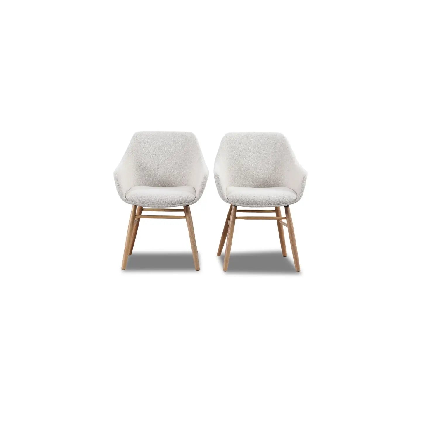 Stuhl PAUL 2er Set in Stoff Manhattan - Sitzdesign
