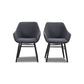 Stuhl PAUL 2er Set in Stoff Manhattan - Sitzdesign
